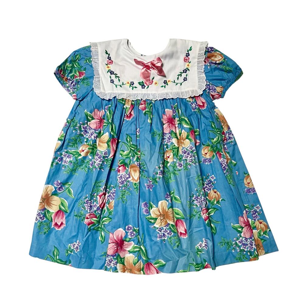 Vintage Jennifer Moore Floral Dress Size 5